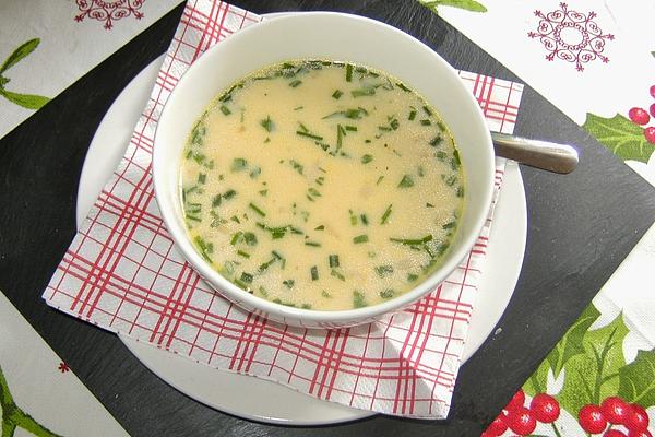 Barley Soup with Cheese