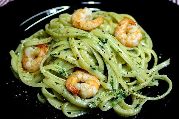 Bavette with Spinach Cream Sauce