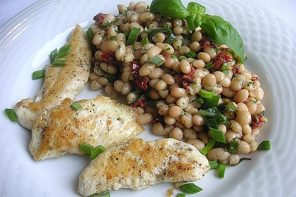 Bean Salad with Chicken Breast
