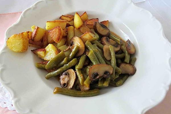 Beans – Mushroom Vegetables
