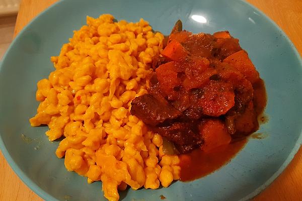 Beef Goulash with Pumpkin