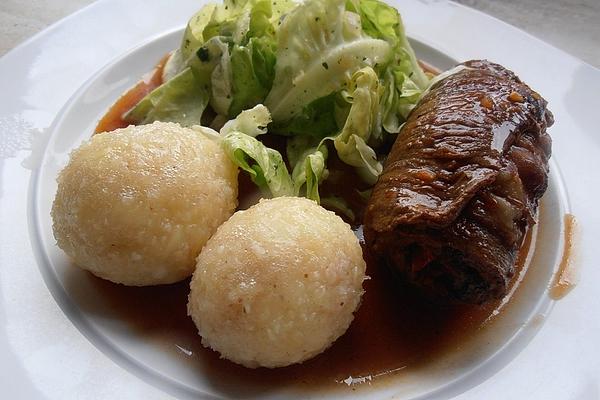 Beef Roulades in Roaster