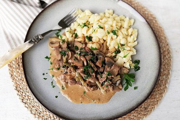 Beef Strips According To Viniferia Style