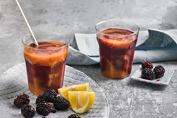 Blackberry Papaya Smoothie