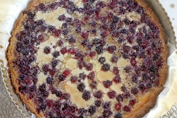 Blackberry Tart À La Française
