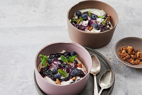 Blueberry and Mascarpone Dessert