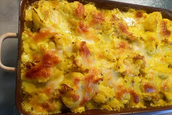 Bottomless Quiche with Cauliflower