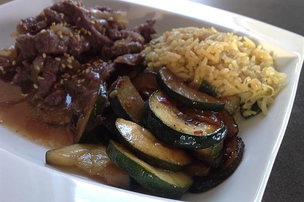 Braised Zucchini