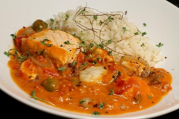 Brazilian Fish Pan with Rice
