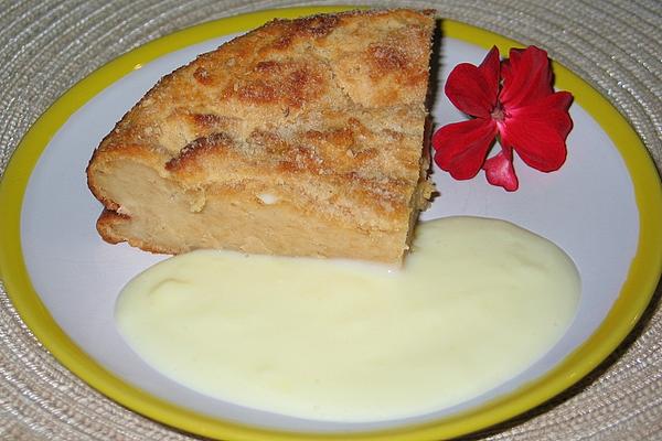 Bread Casserole According To Grandma`s Style