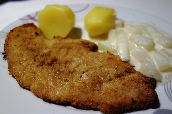 Breaded Schnitzel from Oven