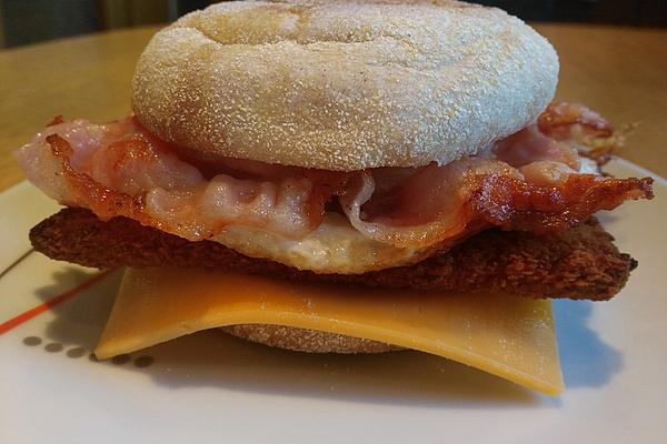 Breakfast Muffin Chicken and Egg