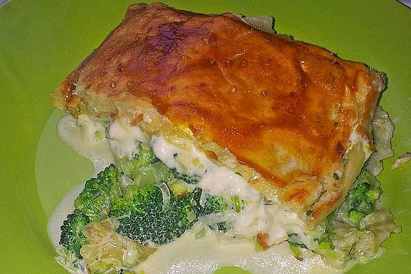 Broccoli Gorgonzola Pie
