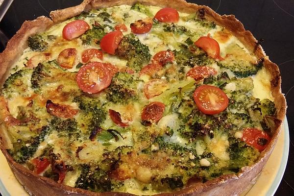 Broccoli Tomato Quiche