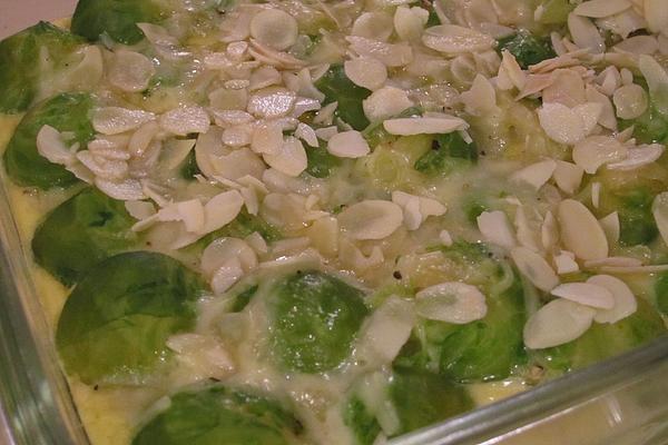 Brussels Sprouts – Almond – Gratin