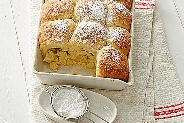 Buchteln with Jam Filling