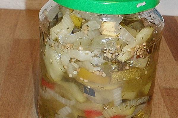 Canned Zucchini Salad