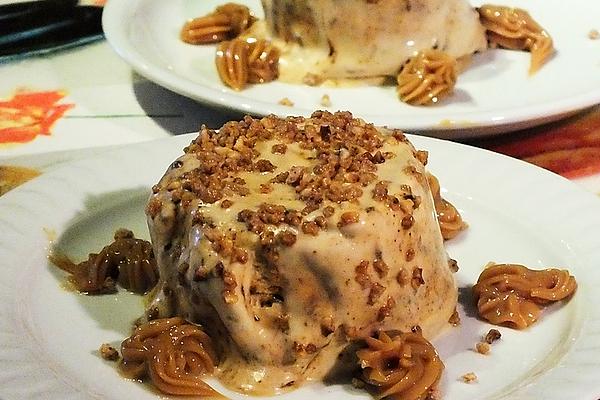 Caramel Parfait with Crispy Crust