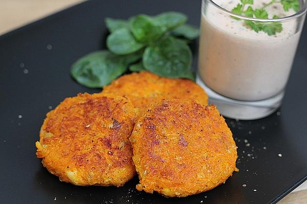 Carrot and Feta Patties