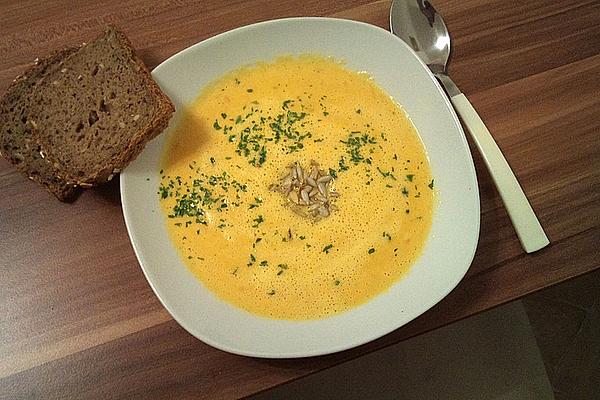 Carrot-apple Soup with Ginger
