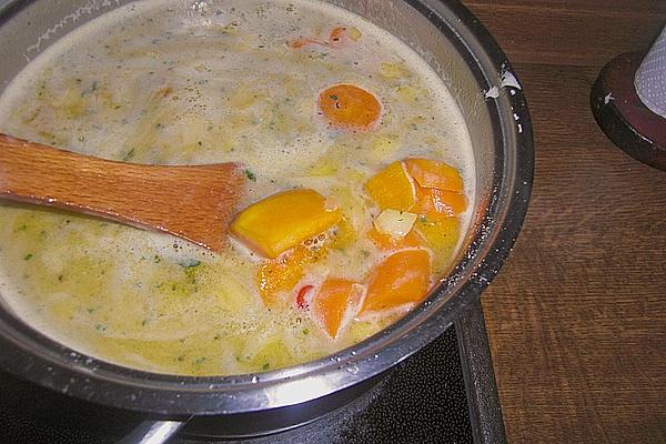 Carrot, Coconut and Ginger Soup
