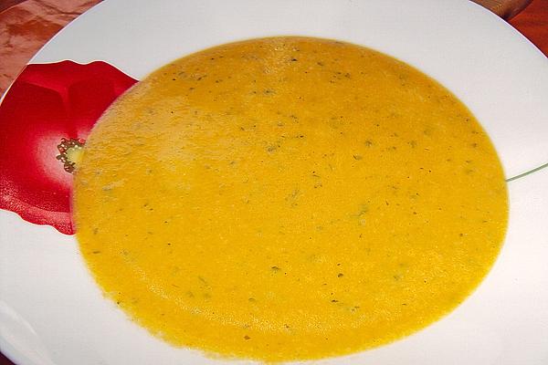 Carrot Soup with Leek