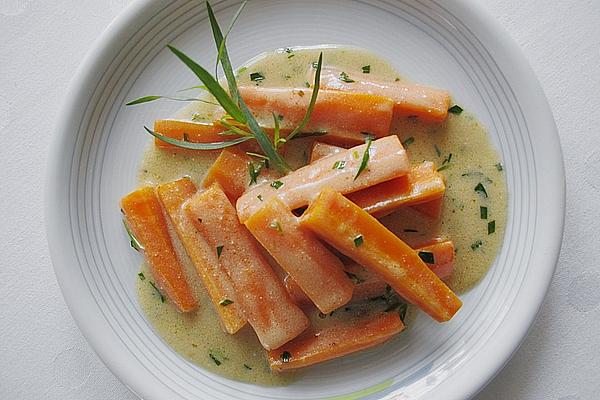 Carrots in Tarragon Mustard Sauce