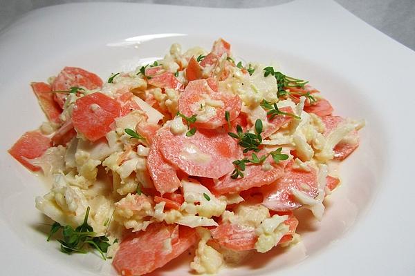 Cauliflower Salad with Carrots