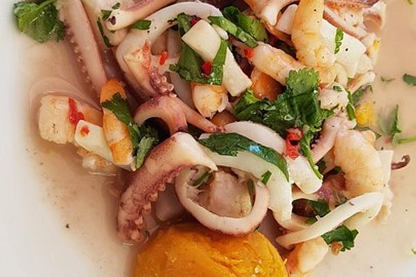 Ceviche Based on Original Peruvian Family Recipe