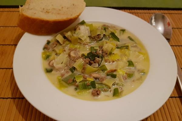Cheese Leek Soup