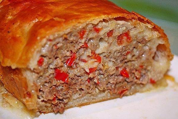 Cheese – Meatloaf in Puff Pastry