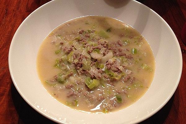 Cheese – Mince – Soup