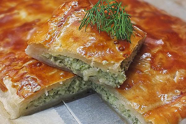 Cheese Puff Pastry Pie from Georgia