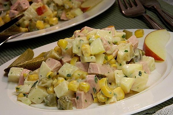 Cheese Sausage Salad