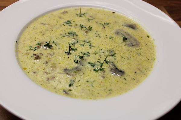 Cheese Soup with Minced Meat