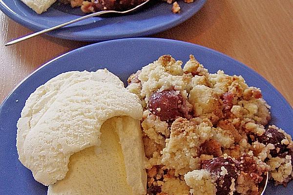 Cherry Crumble