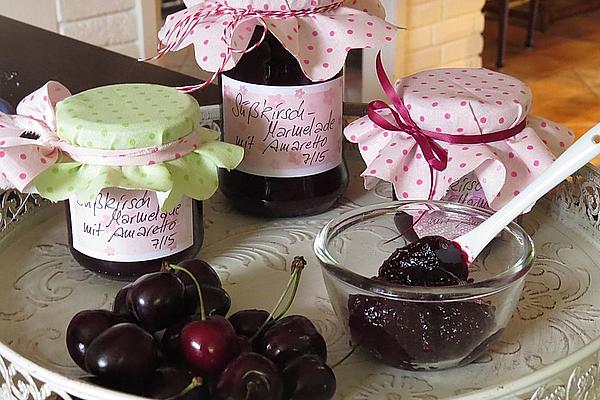 Cherry Jam with Amaretto