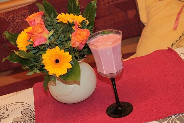Cherry Smoothie or Cherry Yogurt Drink