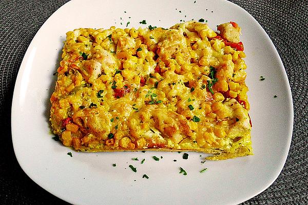 Chicken and Pepper Cake