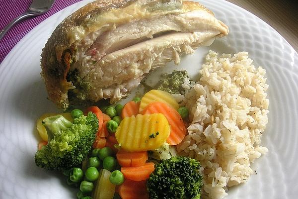 Chicken Breast with Underskin Pesto