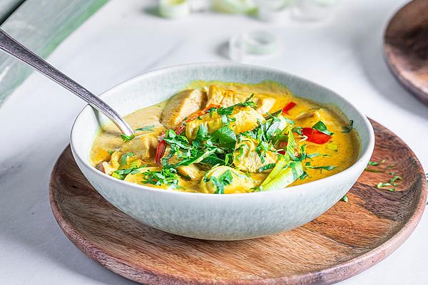 Chicken Curry Leek Soup