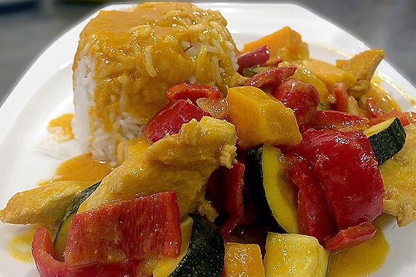 Chicken Curry with Sweet Potatoes