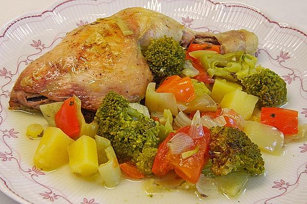 Chicken in Roasting Tube