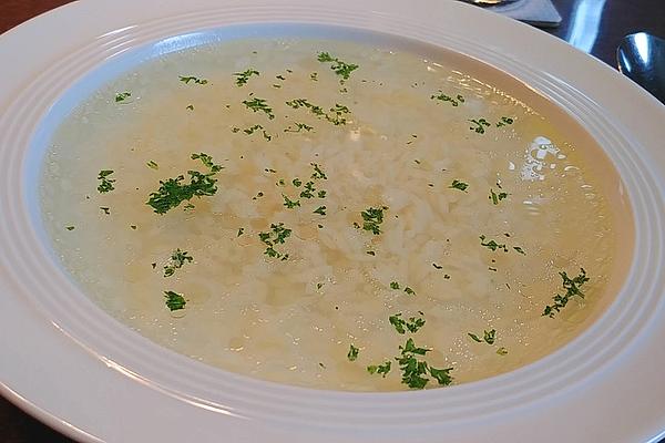 Chicken Soup Made from Grandma`s Recipe