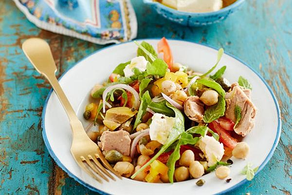 Chickpea Tuna Salad