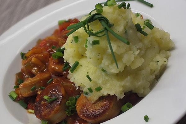 Chives and Potato Mash