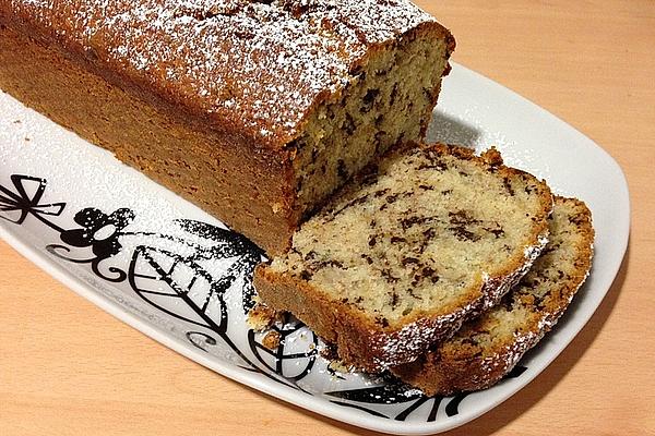 Chocolate Banana Bread with Yogurt