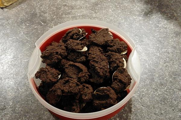 Chocolate Cookies on Wafers