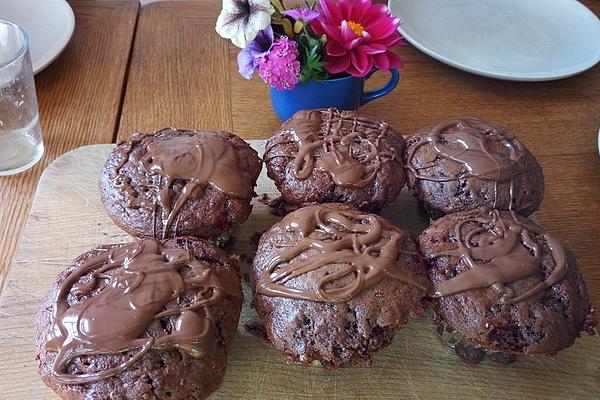 Chocolate Raspberry Muffins