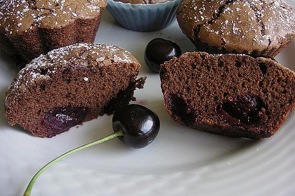 Chocolate Tart with Cherries